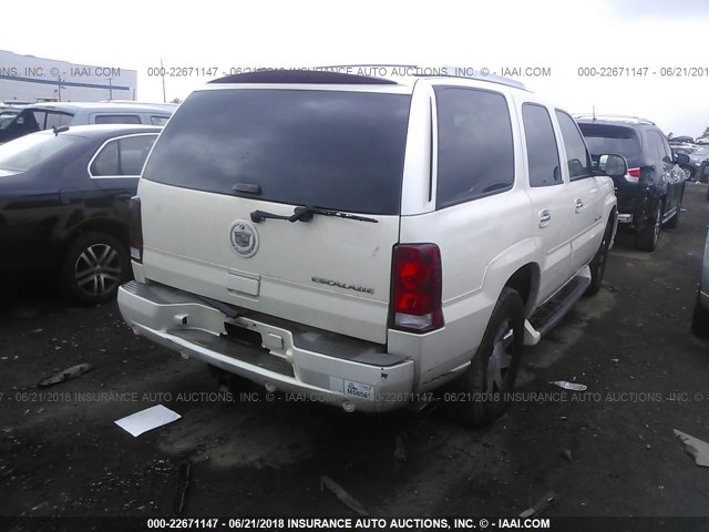 1GYEK63N74R189395 - 2004 CADILLAC ESCALADE LUXURY თეთრი ფოტო 4