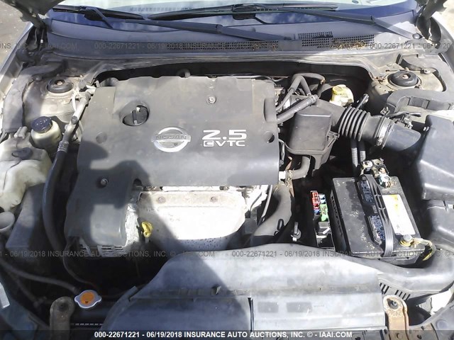 1N4AL11D95N463435 - 2005 NISSAN ALTIMA S/SL TAN photo 10