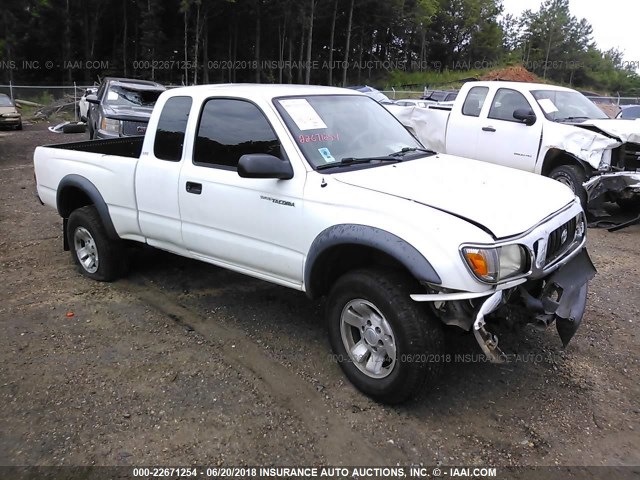 5TESM92N73Z272186 - 2003 TOYOTA TACOMA XTRACAB PRERUNNER თეთრი ფოტო 1