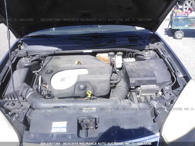 1G1ZW53116F231625 - 2006 CHEVROLET MALIBU SS 黑色 照片 10