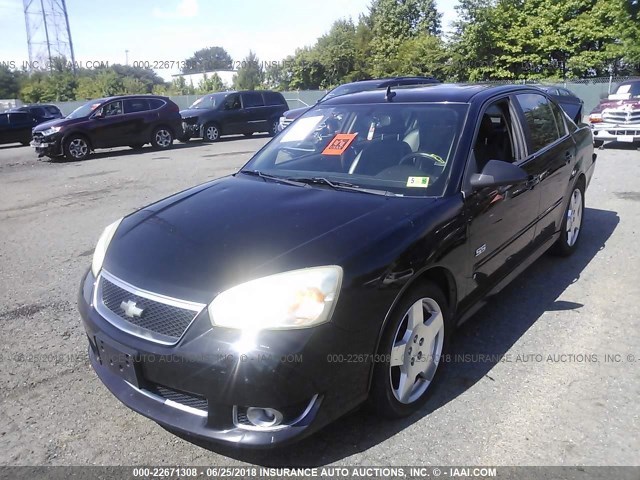 1G1ZW53116F231625 - 2006 CHEVROLET MALIBU SS 黑色 照片 2
