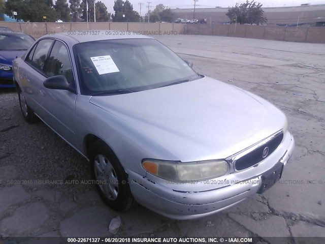 2G4WS52J241302287 - 2004 BUICK CENTURY CUSTOM SILVER photo 1