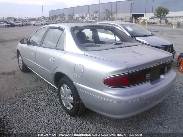 2G4WS52J241302287 - 2004 BUICK CENTURY CUSTOM SILVER photo 3