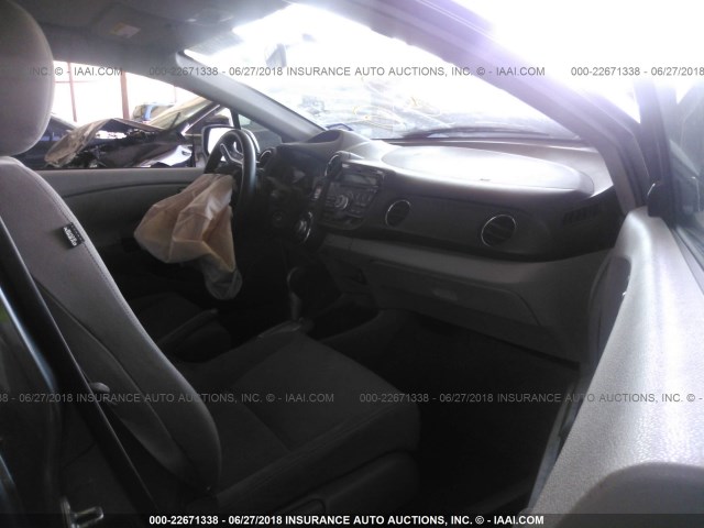 JHMZE2H50CS002102 - 2012 HONDA INSIGHT LX GRAY photo 5