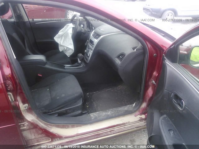 1G1ZC5E07CF356783 - 2012 CHEVROLET MALIBU 1LT 红色 照片 5