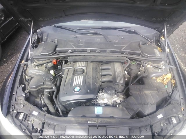 WBAPH5G54ANM36311 - 2010 BMW 328 I SULEV BLACK photo 10