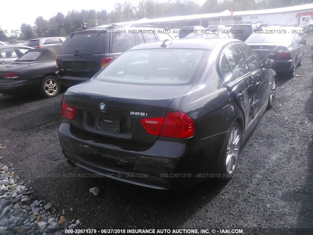WBAPH5G54ANM36311 - 2010 BMW 328 I SULEV BLACK photo 4