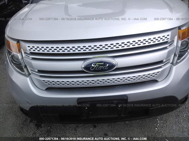1FM5K8F81DGA67968 - 2013 FORD EXPLORER LIMITED 银色 照片 6
