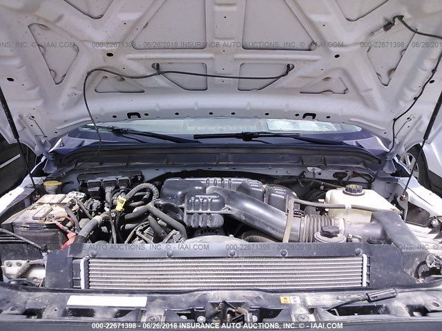 1FT7X2B69FEB07499 - 2015 FORD F250 SUPER DUTY WHITE photo 10