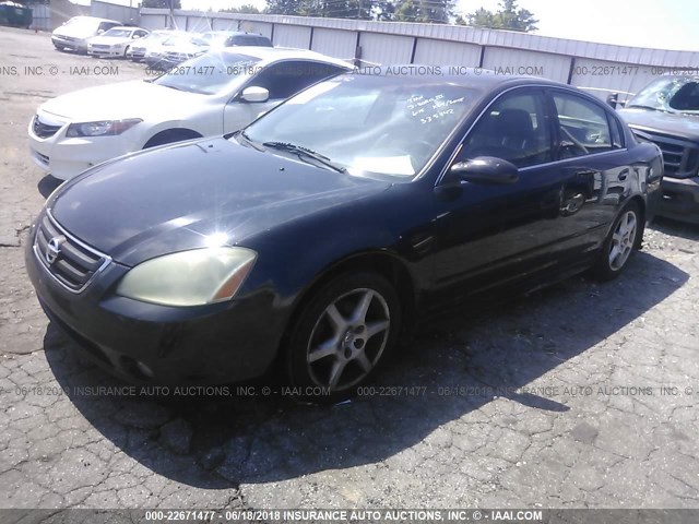 1N4BL11E53C335442 - 2003 NISSAN ALTIMA SE BLACK photo 2