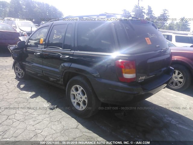 1J4GW48S34C296639 - 2004 JEEP GRAND CHEROKEE LAREDO/COLUMBIA/FREEDOM 黑色 照片 3