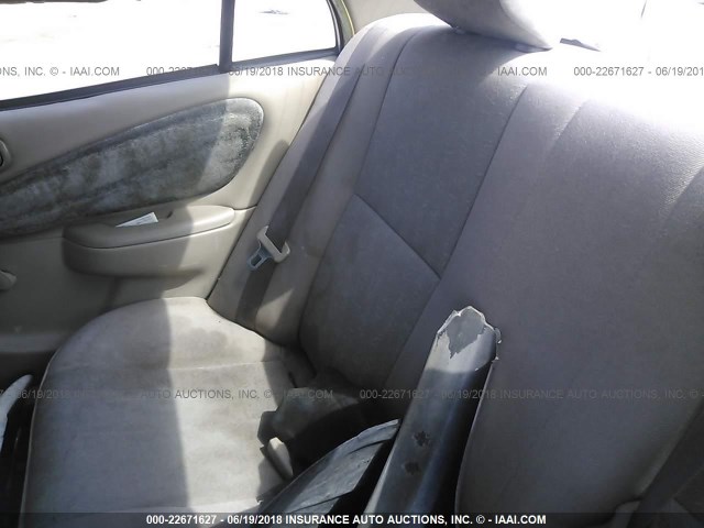 1NXBR12E0YZ370748 - 2000 TOYOTA COROLLA VE/CE/LE 金色 照片 8