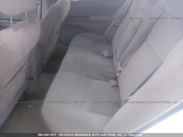 4T1BE30K05U416543 - 2005 TOYOTA CAMRY LE/XLE/SE თეთრი ფოტო 8