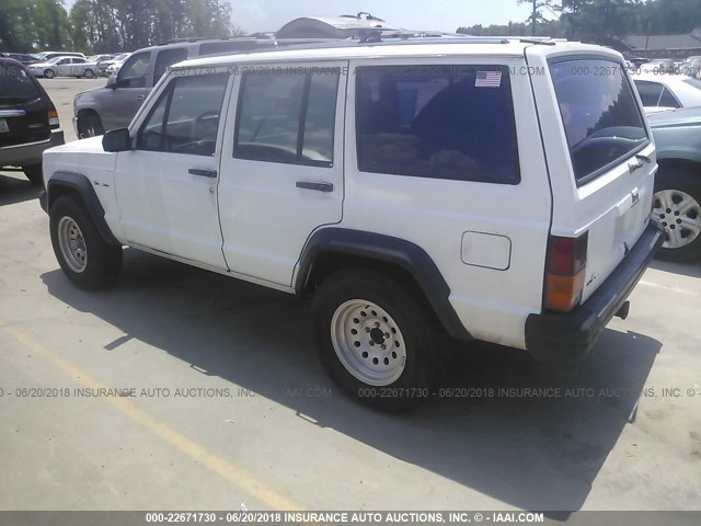 1J4FT28L3KL476766 - 1989 JEEP CHEROKEE WHITE photo 3