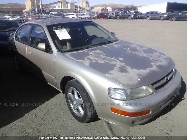 JN1CA21D2VT820919 - 1997 NISSAN MAXIMA GLE/GXE/SE BEIGE photo 1