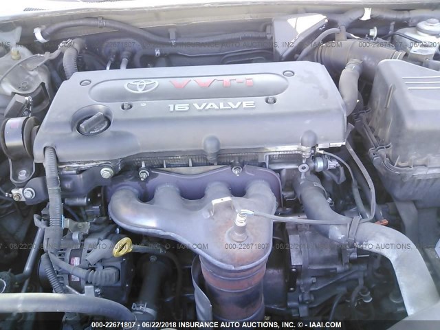 4T1BE32K66U113619 - 2006 TOYOTA CAMRY LE/XLE/SE ვერცხლისფერი ფოტო 10