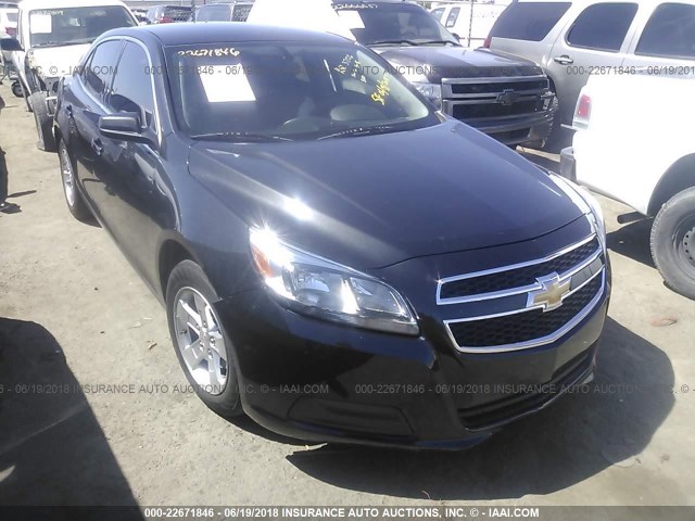 1G11B5SA9DF265349 - 2013 CHEVROLET MALIBU LS BLACK photo 1