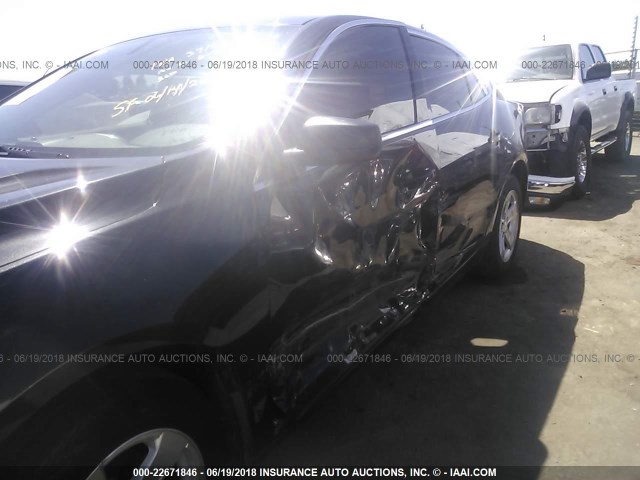 1G11B5SA9DF265349 - 2013 CHEVROLET MALIBU LS BLACK photo 6