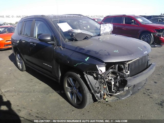 1C4NJCEA5GD648376 - 2016 JEEP COMPASS LATITUDE 灰色 照片 1