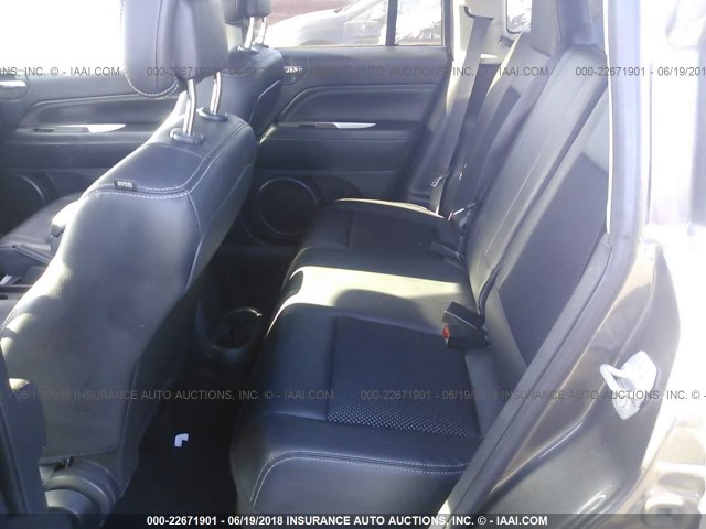 1C4NJCEA5GD648376 - 2016 JEEP COMPASS LATITUDE 灰色 照片 8