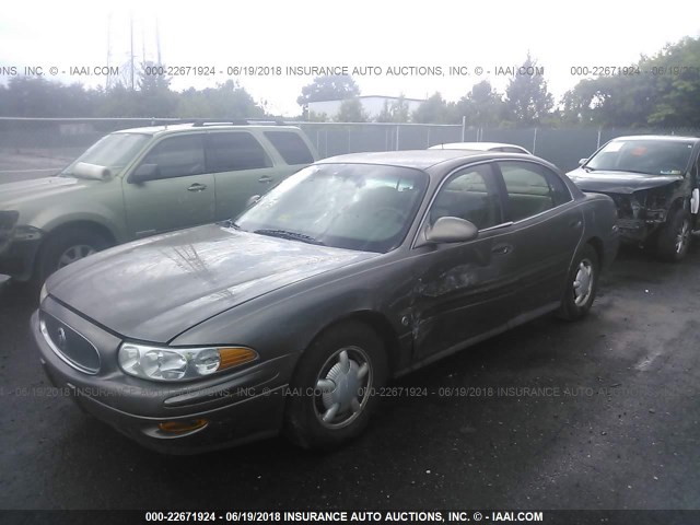 1G4HR54K9YU318992 - 2000 BUICK LESABRE LIMITED TAN photo 2