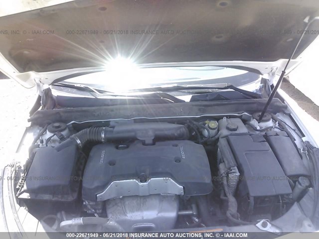 1G11B5SL8EF217117 - 2014 CHEVROLET MALIBU LS WHITE photo 10