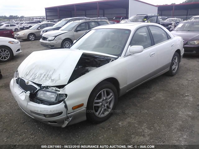 JM1TA2216X1501748 - 1999 MAZDA MILLENIA WHITE photo 2