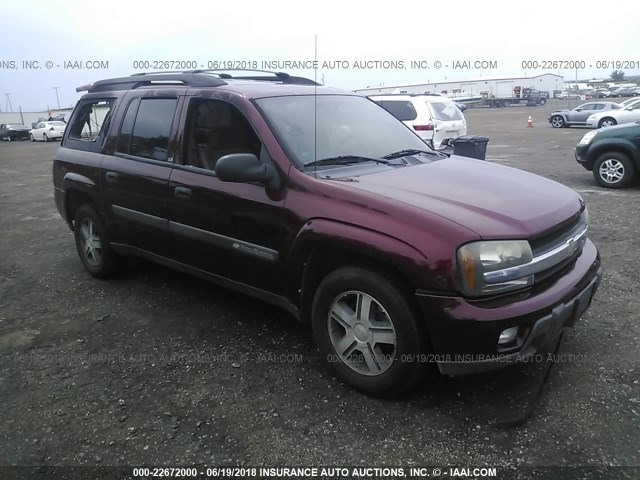 1GNET16S746235520 - 2004 CHEVROLET TRAILBLAZER EXT LS/EXT LT MAROON photo 1