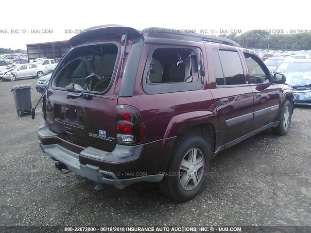 1GNET16S746235520 - 2004 CHEVROLET TRAILBLAZER EXT LS/EXT LT MAROON photo 6