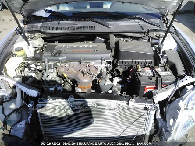 4T1BE46KX9U873850 - 2009 TOYOTA CAMRY SE/LE/XLE 银色 照片 10