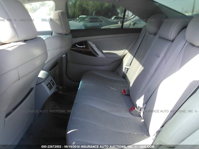 4T1BE46KX9U873850 - 2009 TOYOTA CAMRY SE/LE/XLE 银色 照片 8