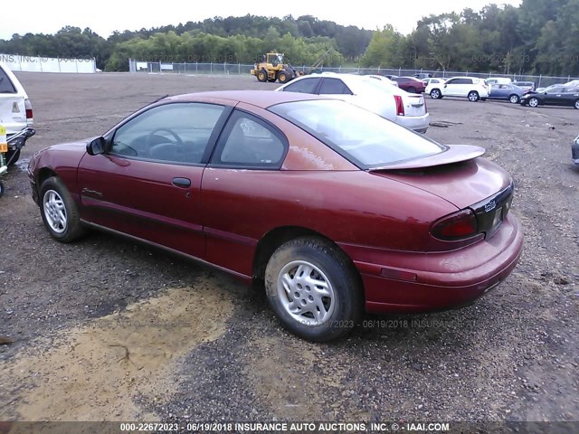 3G2JB1248TS889555 - 1996 PONTIAC SUNFIRE SE BURGUNDY photo 3