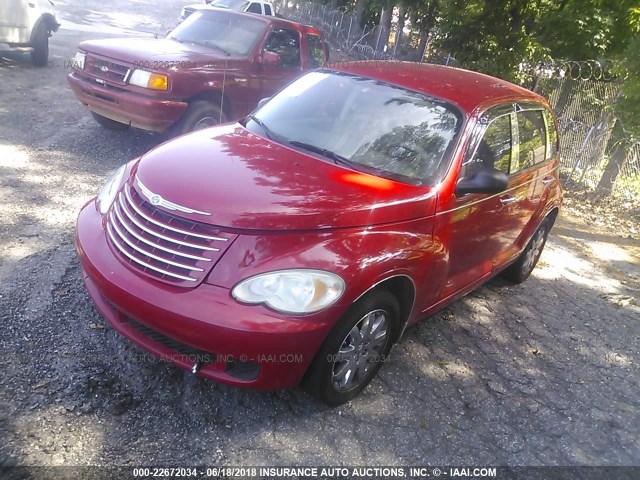 3A4FY48B07T534591 - 2007 CHRYSLER PT CRUISER BURGUNDY photo 2