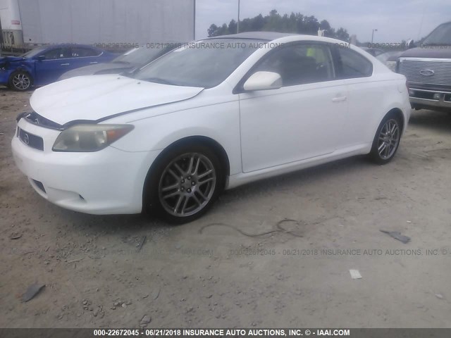JTKDE177970186538 - 2007 TOYOTA SCION TC 白色 照片 2