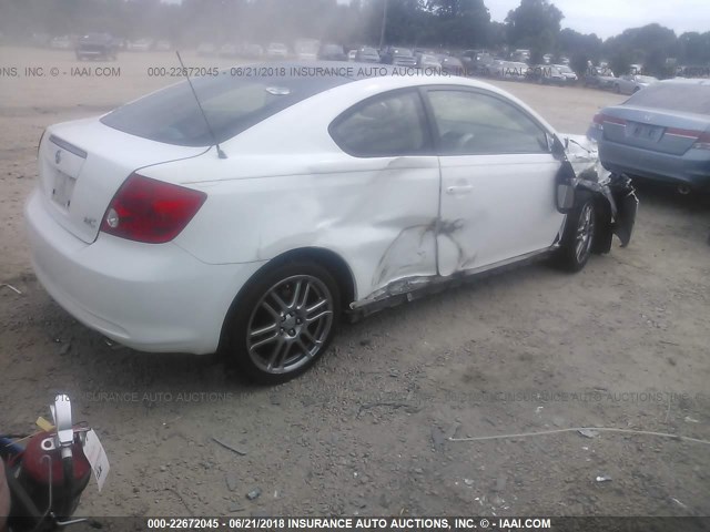 JTKDE177970186538 - 2007 TOYOTA SCION TC 白色 照片 4