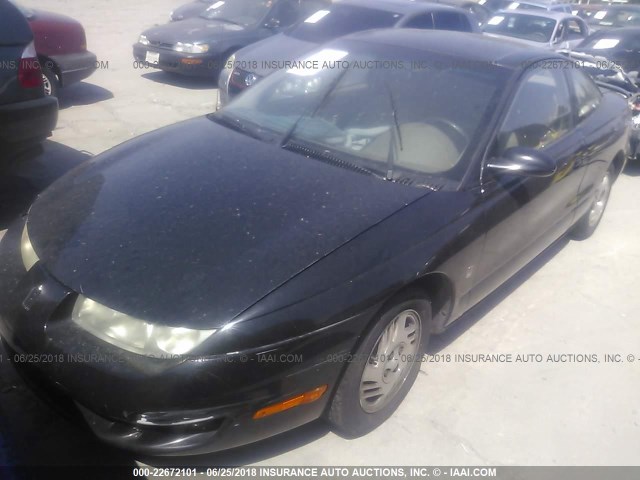 1G8ZH1273XZ180509 - 1999 SATURN SC2 BLACK photo 2