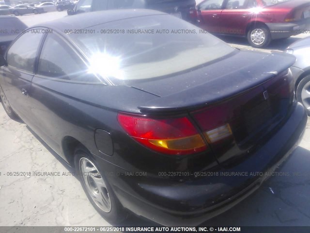 1G8ZH1273XZ180509 - 1999 SATURN SC2 BLACK photo 3