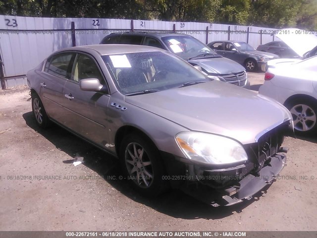 1G4HD57277U100235 - 2007 BUICK LUCERNE CXL SILVER photo 1