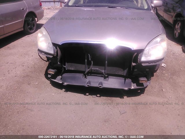 1G4HD57277U100235 - 2007 BUICK LUCERNE CXL SILVER photo 6