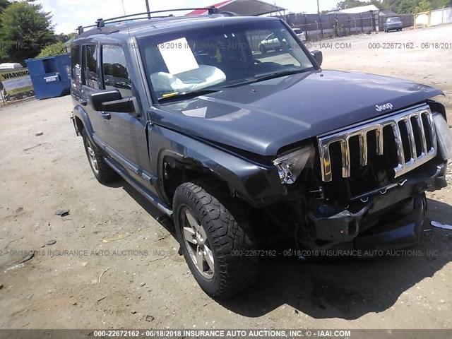 1J8HG48K47C633968 - 2007 JEEP COMMANDER ნაცრისფერი ფოტო 1
