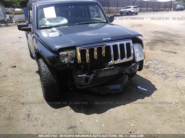 1J8HG48K47C633968 - 2007 JEEP COMMANDER ნაცრისფერი ფოტო 6