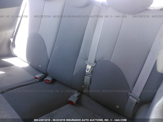 KMHCM36C17U047637 - 2007 HYUNDAI ACCENT GS WHITE photo 8