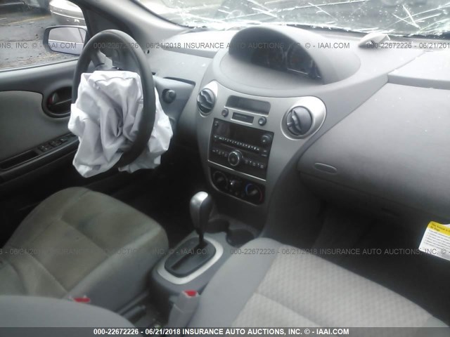 1G8AJ58F77Z199328 - 2007 SATURN ION LEVEL 2 Gümüş foto 5