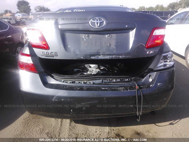 4T1BE46K47U652063 - 2007 TOYOTA CAMRY NEW GENERAT CE/LE/XLE/SE GRAY photo 6