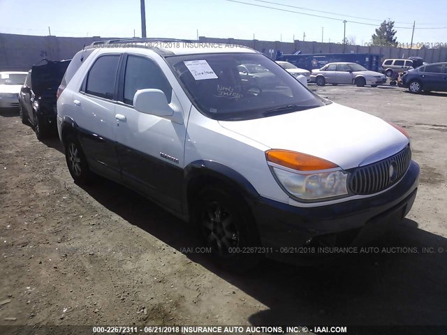 3G5DB03E22S543145 - 2002 BUICK RENDEZVOUS CX/CXL WHITE photo 1