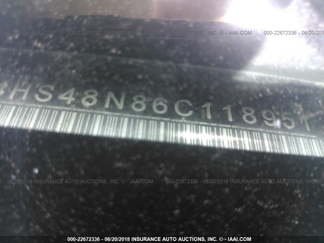 1J4HS48N86C118951 - 2006 JEEP GRAND CHEROKEE LAREDO/COLUMBIA/FREEDOM 白色 照片 9