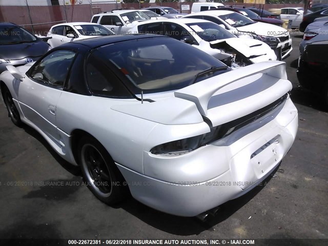 JA3AM84J1XY002036 - 1999 MITSUBISHI 3000 GT SL WHITE photo 3