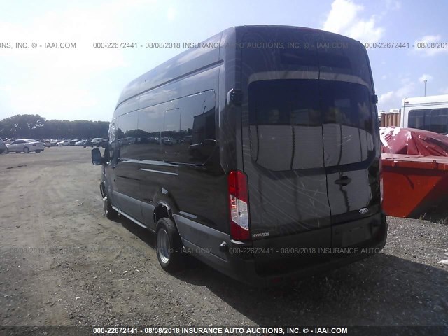 1FBVU4XMXHKB04588 - 2017 FORD TRANSIT T-350 HD BLACK photo 3