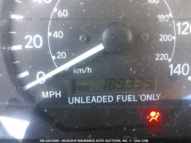 4T1BG22K6WU221095 - 1998 TOYOTA CAMRY CE/LE/XLE 绿色 照片 7