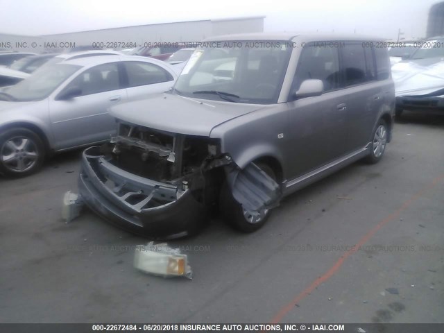 JTLKT324150212953 - 2005 TOYOTA SCION XB Сұр фото 2